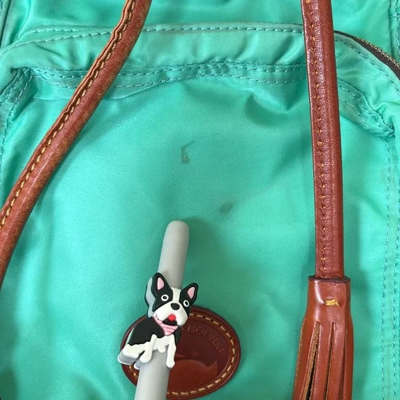 Dooney and Bourke Nylon Backpack Light Green - Picture 15 of 16